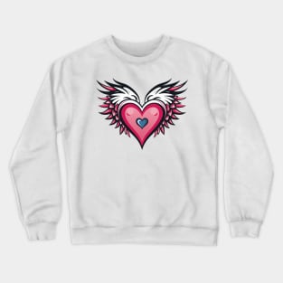 Heart with Wings 5 Crewneck Sweatshirt